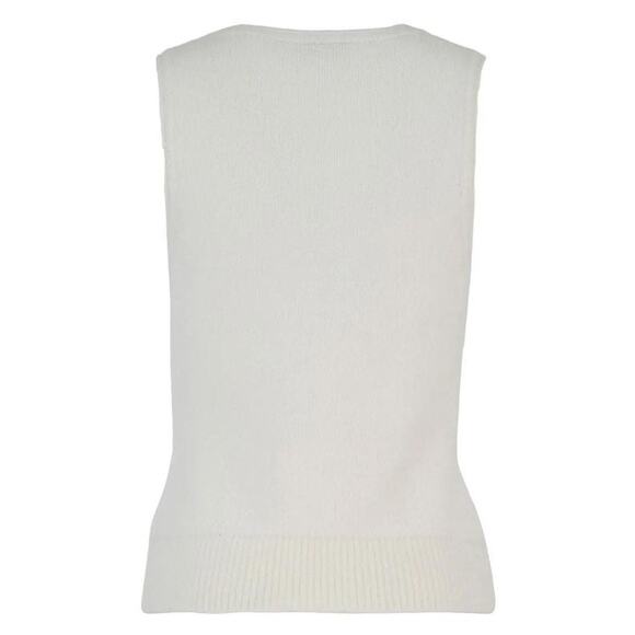 Simkhai Aidana Boucle Tank Top in Ivory XL - Picture 2 of 2